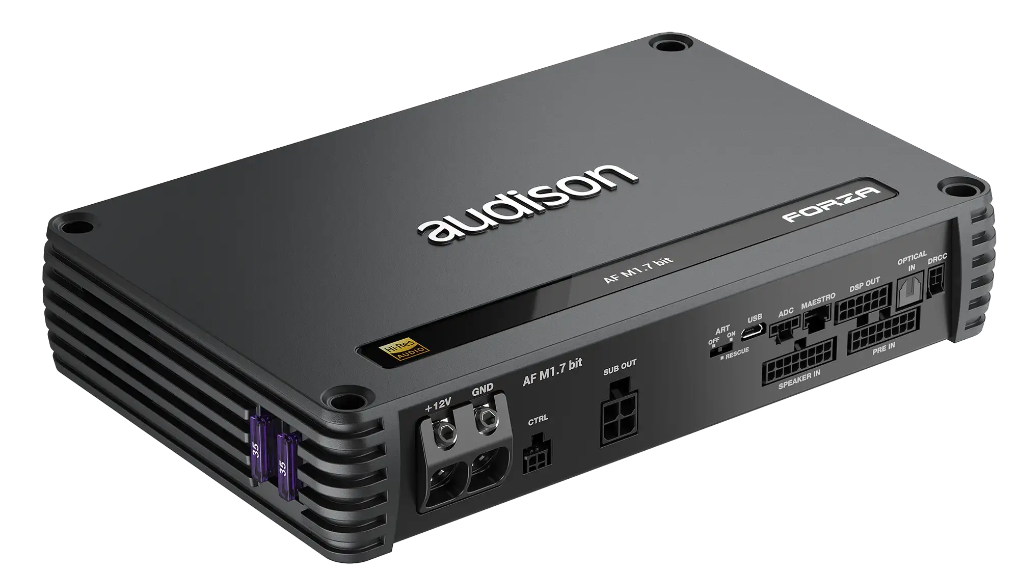 Audison AF M1.7 bit – Amply DSP Mono 1200W Cao Cấp Cho Subwoofer Ô Tô