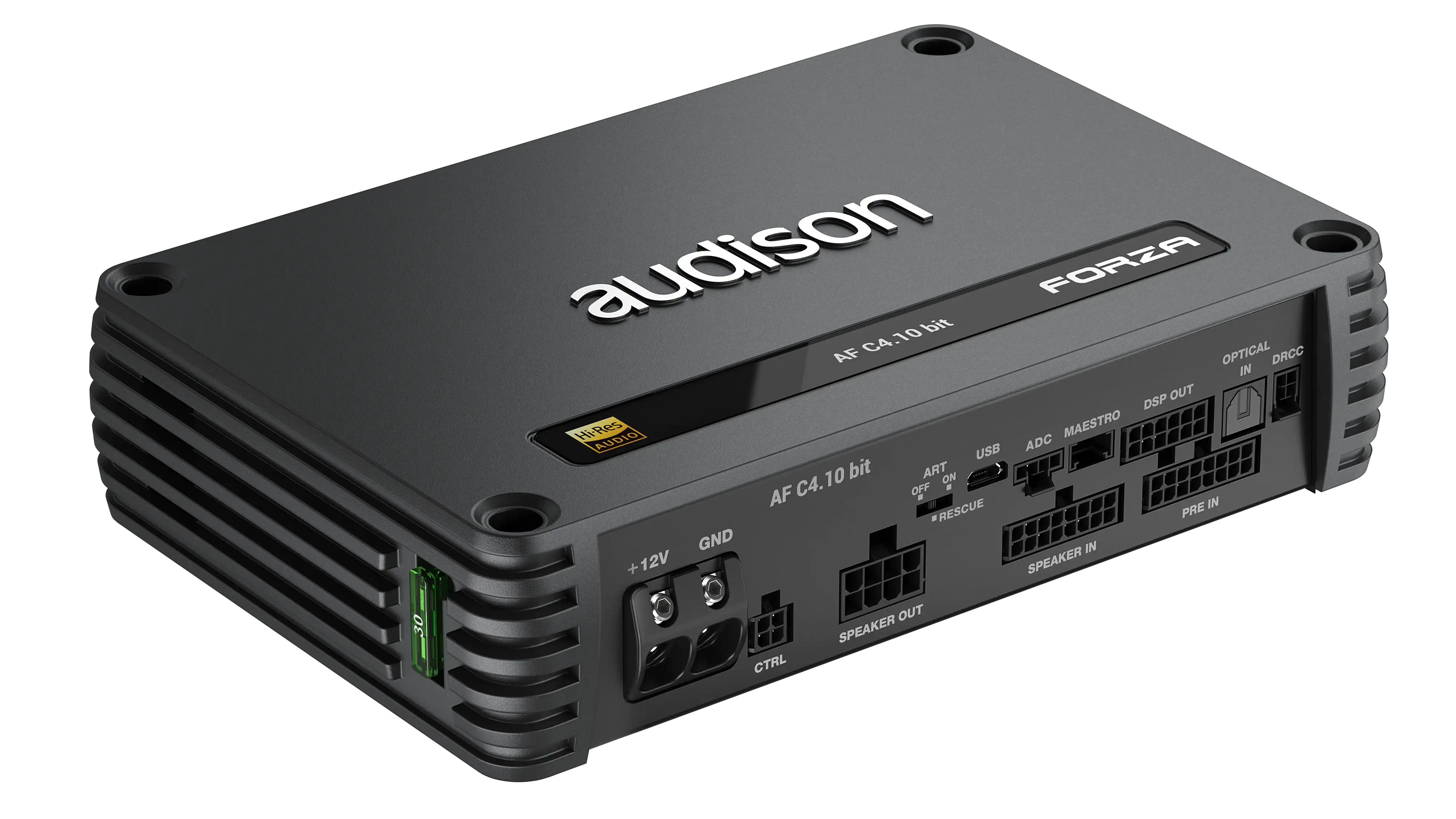 Audison AF C4.10 bit – Amply DSP 4 Kênh Nhỏ Gọn, 600W Chuẩn Hi-Res Cho Ô Tô