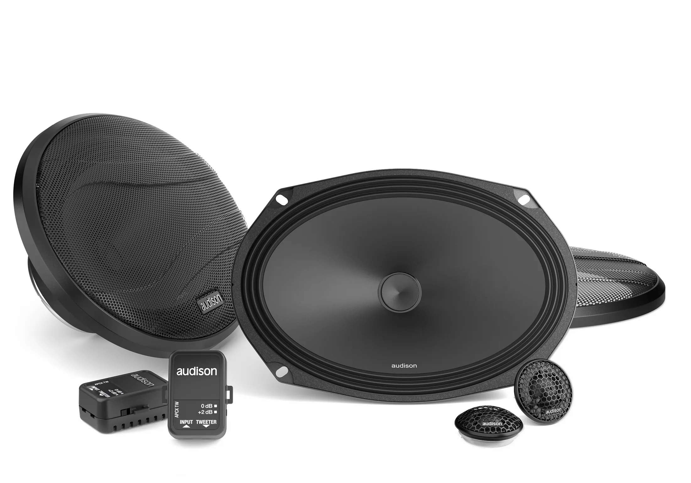 Loa Ô Tô Audison APK 690 – Bộ Loa 2 Way 6×9 Inch Công Suất 100W RMS