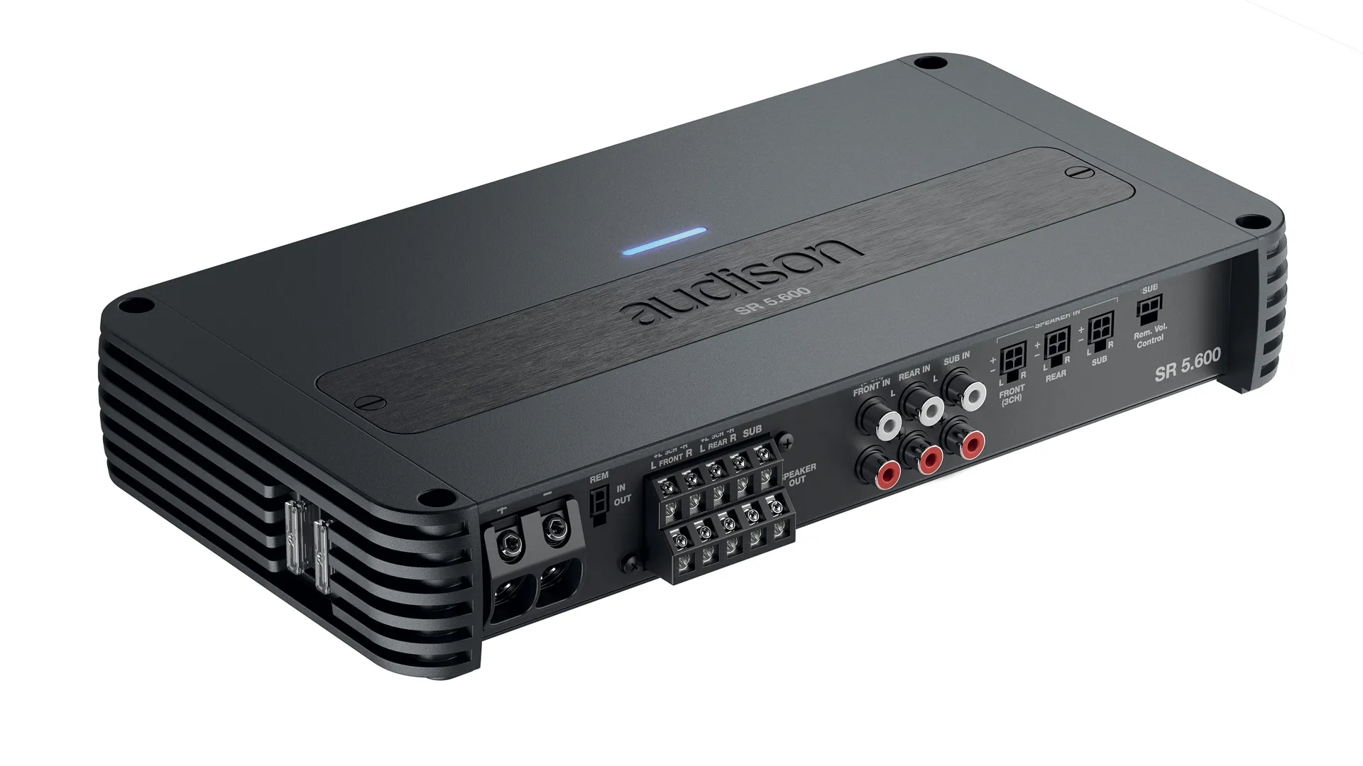 Audison SR 5.600 – Amply 5 kênh all-in-one mạnh mẽ cho hệ âm thanh ô tô