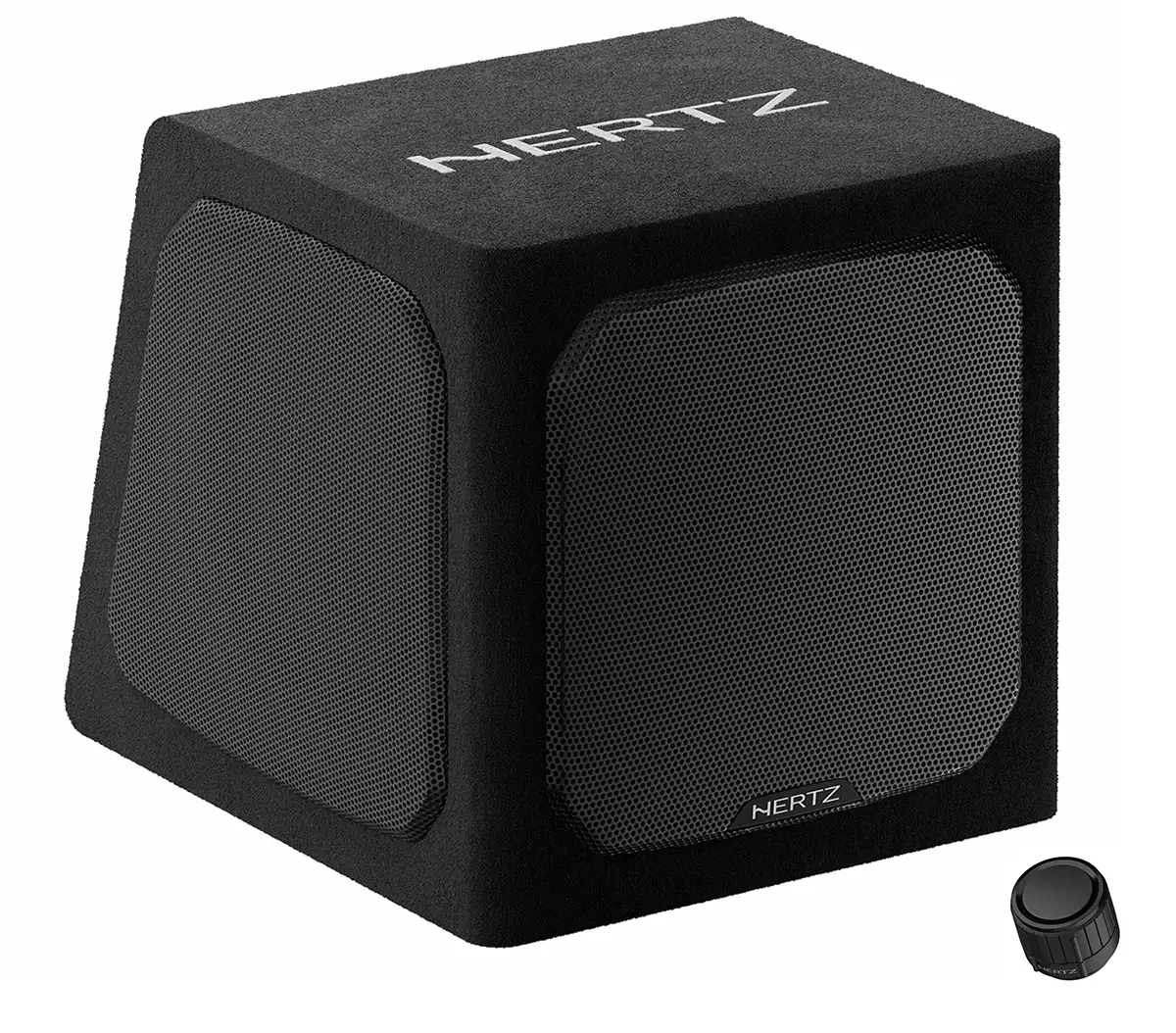 Hertz DBA 201 – Sub điện 8 inch nhỏ gọn, bass lực cho xe không gian hạn chế