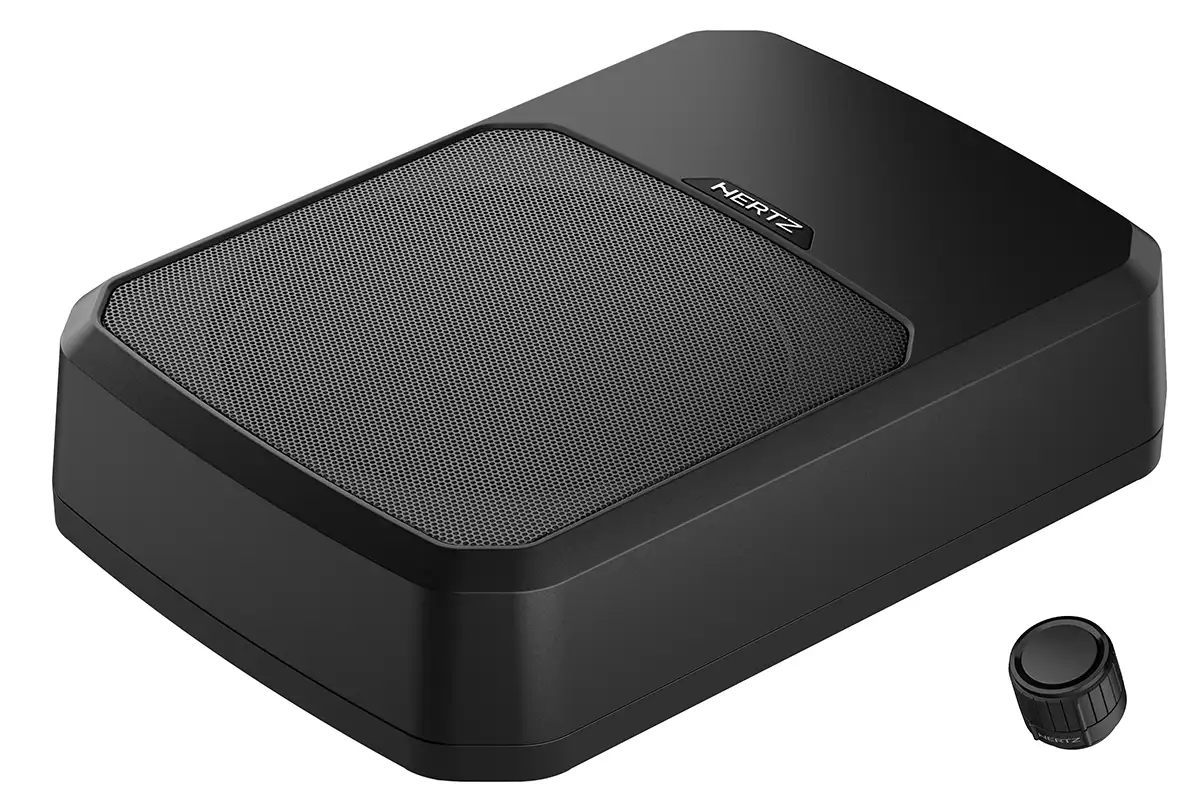 Hertz DBA 201 F – Sub điện siêu mỏng 8 inch, giải pháp tối ưu cho gầm ghế