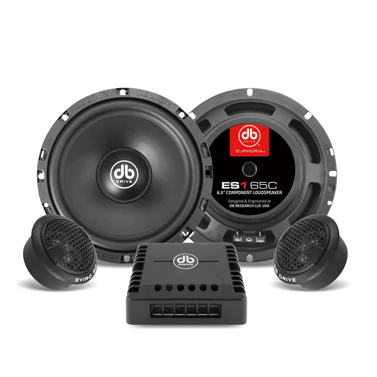DB Drive ES1 6.5C – Loa component 6.5 inch, dễ chơi, nâng cấp rõ rệt từ loa zin