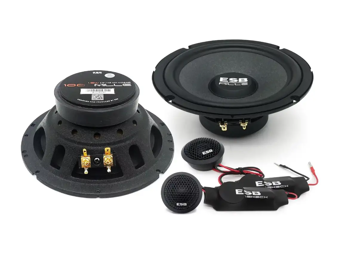 ESB 1.6K2X – Loa component 2 đường tiếng chuẩn hi-fi Ý, giá dễ tiếp cận