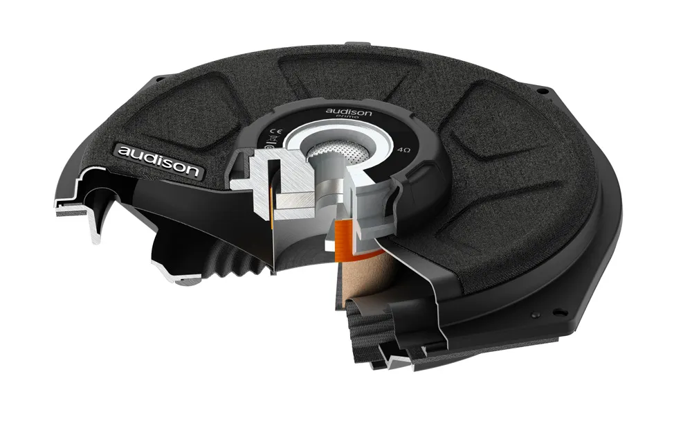 Audison APBMW S8-2 – Subwoofer gầm ghế BMW nâng cấp bass chuẩn OEM