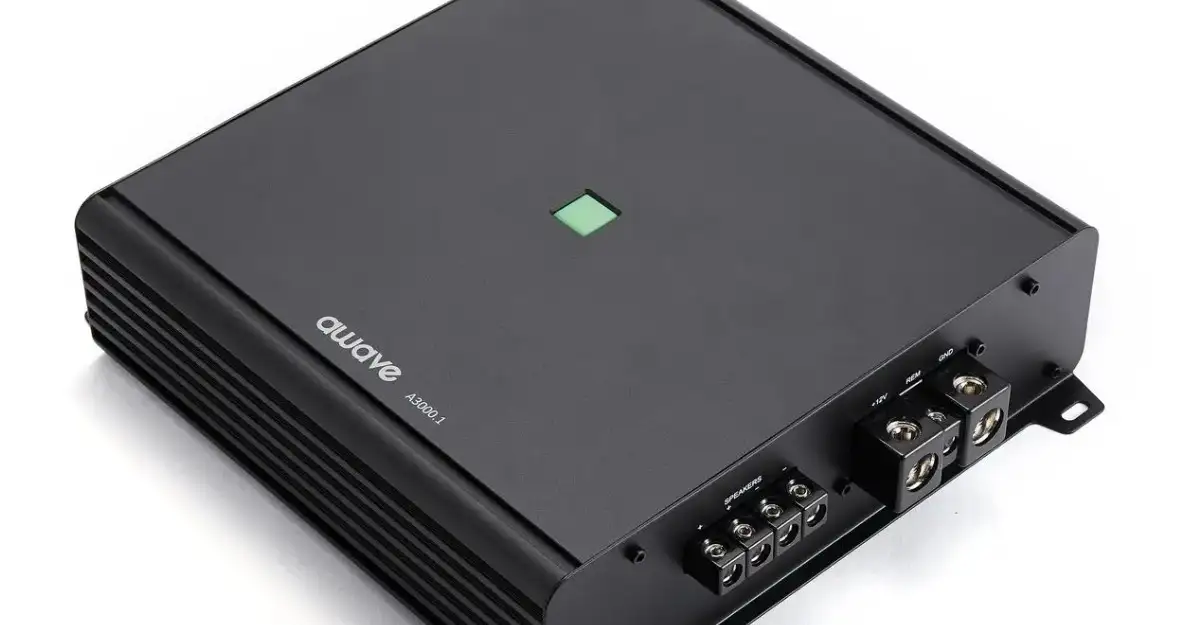 Amply Ô tô Mono Awave A3000.1