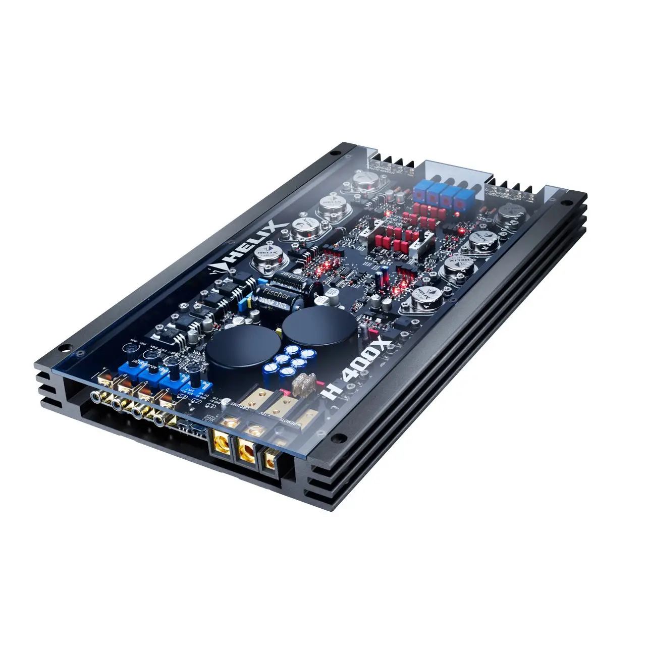 Bộ khuếch đại Amply Ô tô Helix H 400X