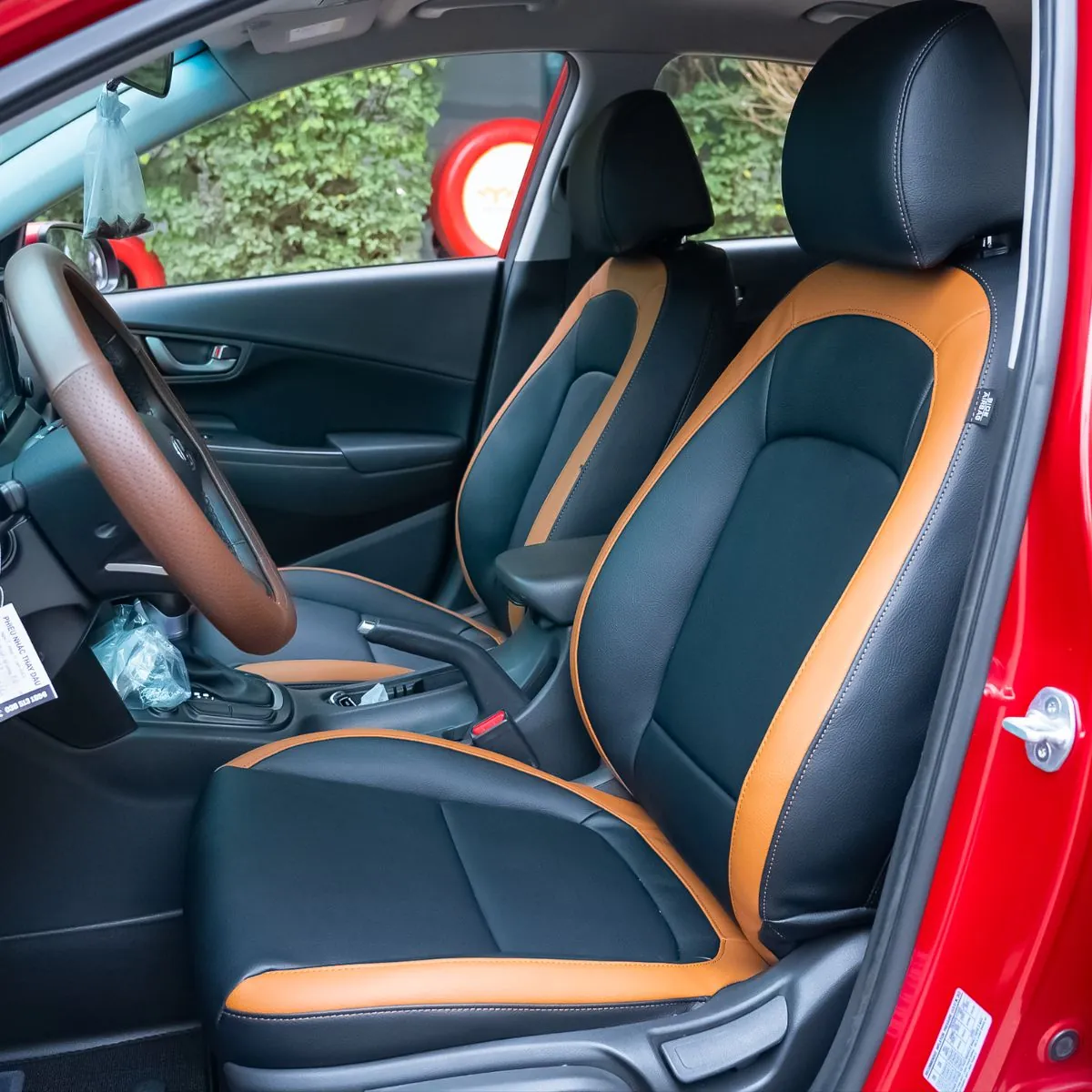 BỌC GHẾ DA HYUNDAI KONA 2018