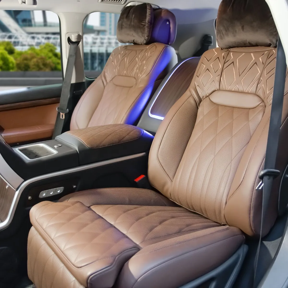BỌC GHẾ DA TOYOTA LAND CRUISER V8 2016