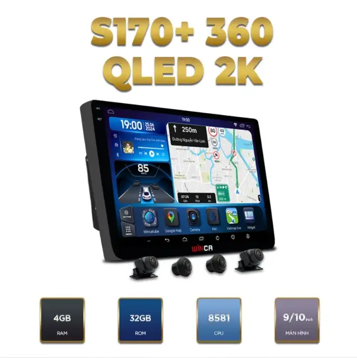 Màn Hình Android S170+ PRO QLED 2K