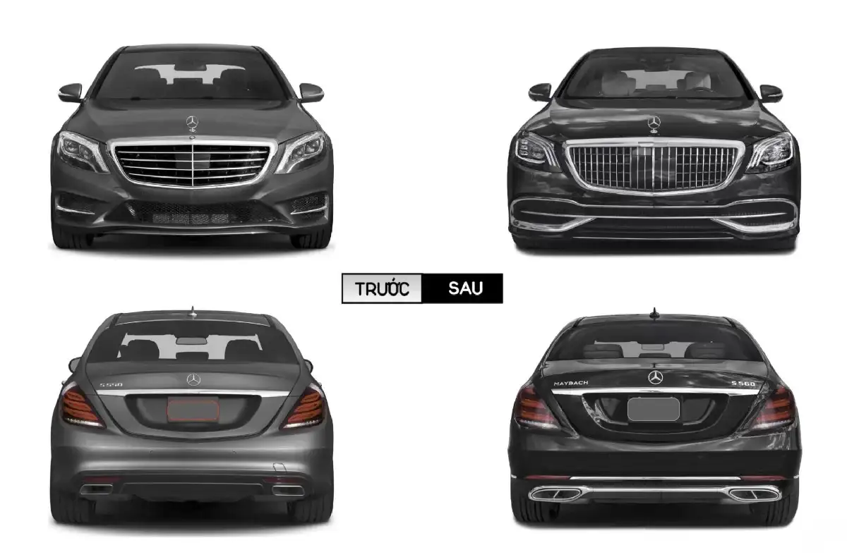 Nâng đời Ô tô cho xe Mercedes