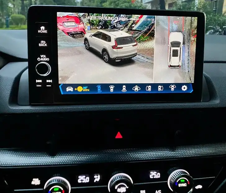 Camera 360 Owin LVDS cho xe Honda CRV bản L