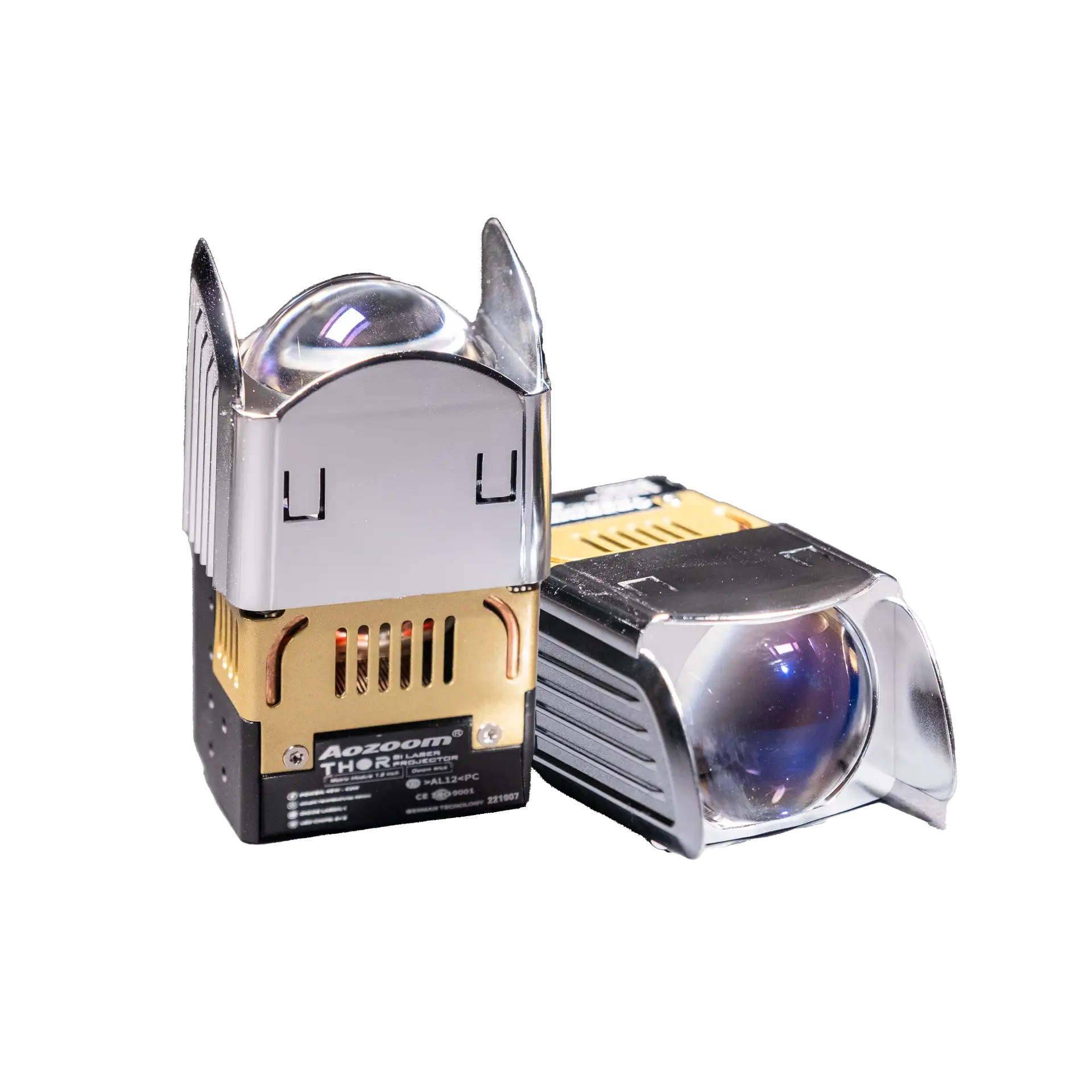 Đèn Bi Laser AOZOOM Thor Light 1.8 Inch – Bi Laser mini tăng sáng mạnh mẽ cho ô tô