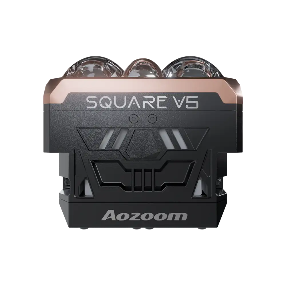 Đèn LED Projector AOZOOM Square V5 LED Lights – Bi LED lens vuông thế hệ mới