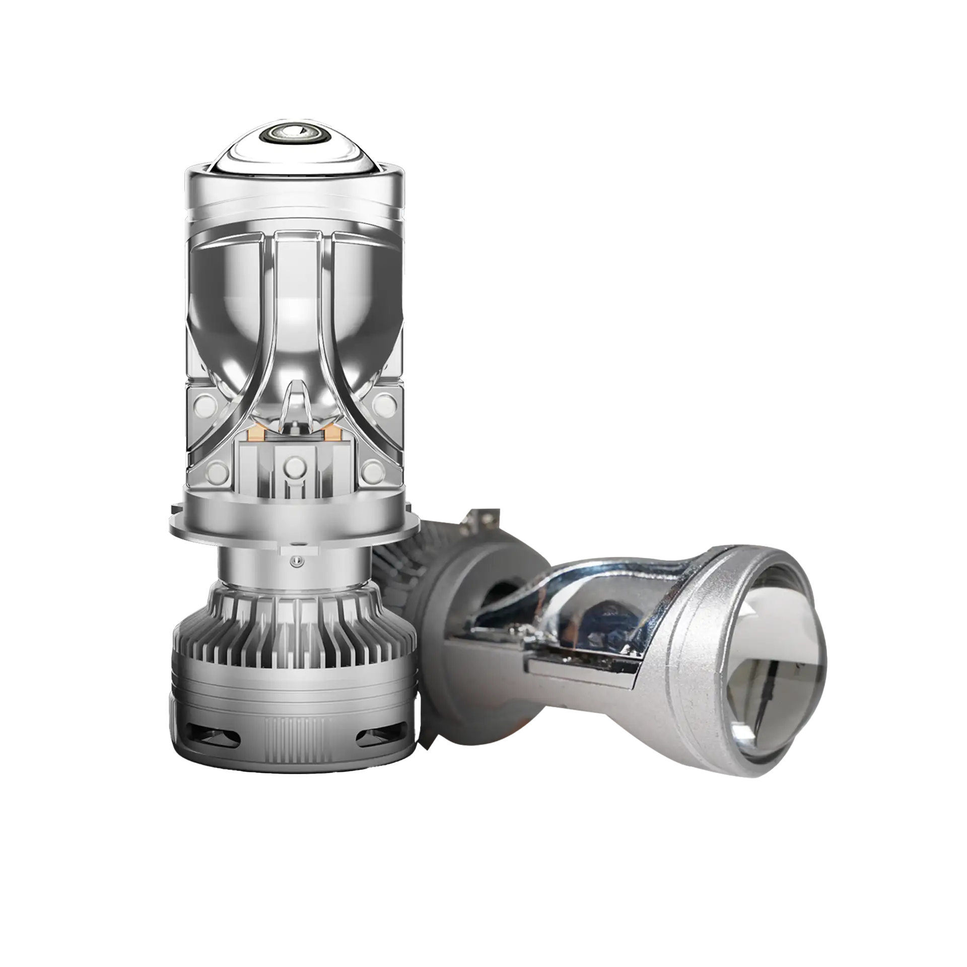 Đèn LED AOZOOM MINI H4 Lights – Bi LED Mini Plug & Play Cho Xe Chân H4