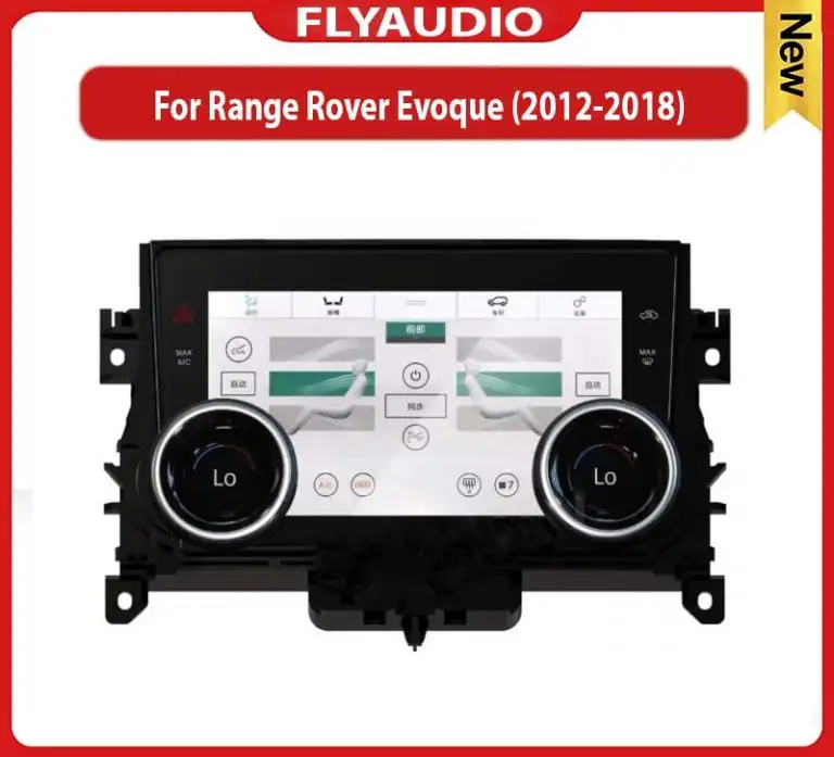 Màn Hình Cảm Ứng Điều Hòa Range Rover Evoque 2012-2018 – Nâng Cấp Nội Thất Hiện Đại