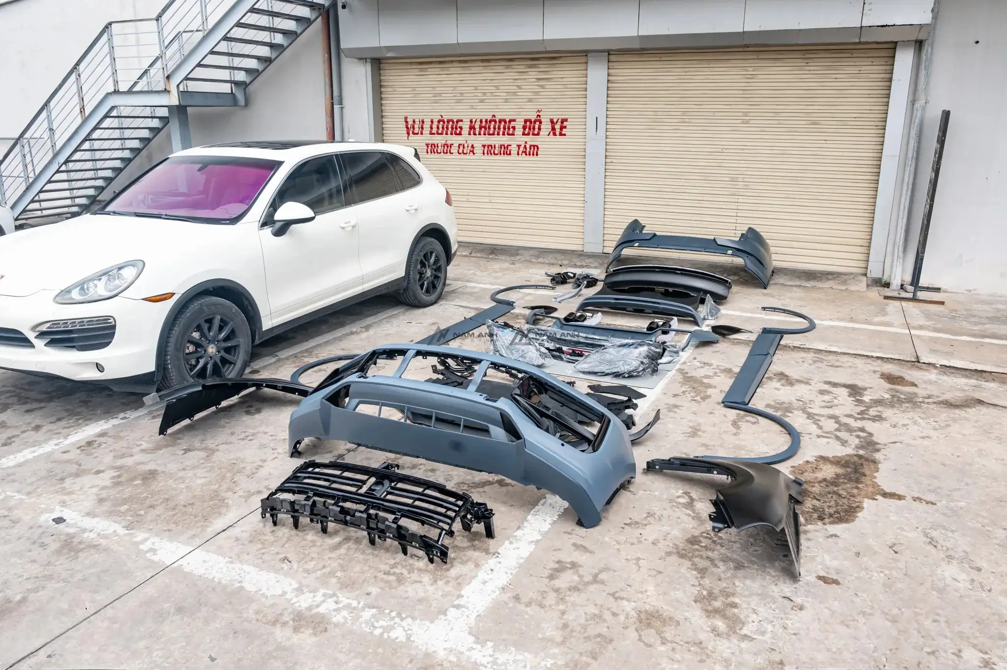 Nâng cấp xe Porsche Cayenne 2010 Nâng Đời 2025 Và Thay Đổi Diện Mạo Toàn Diện
