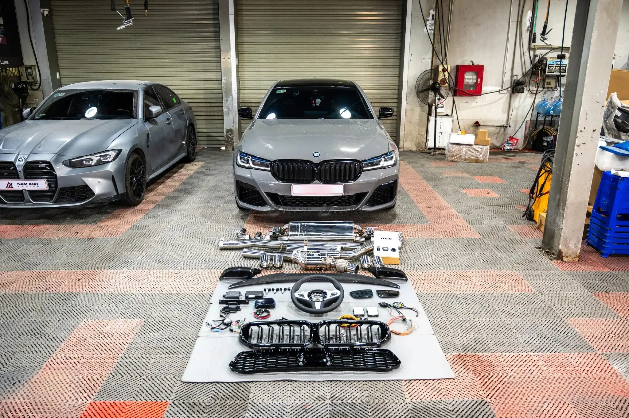 Nâng cấp xe BMW 530i G30, Nâng Cấp Bodykit M5 Và Hệ Thống Công Nghệ Hỗ Trợ Lái