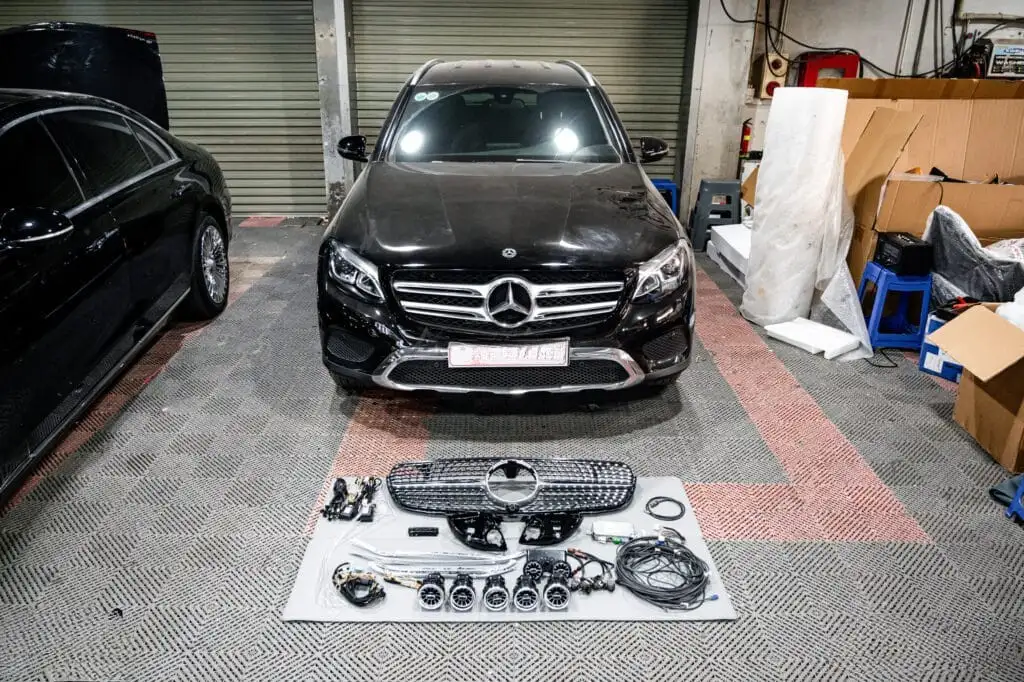 Nâng Cấp Tiện Ích Camera 360 Chính Hãng Cho Mercedes GLC 200 2018