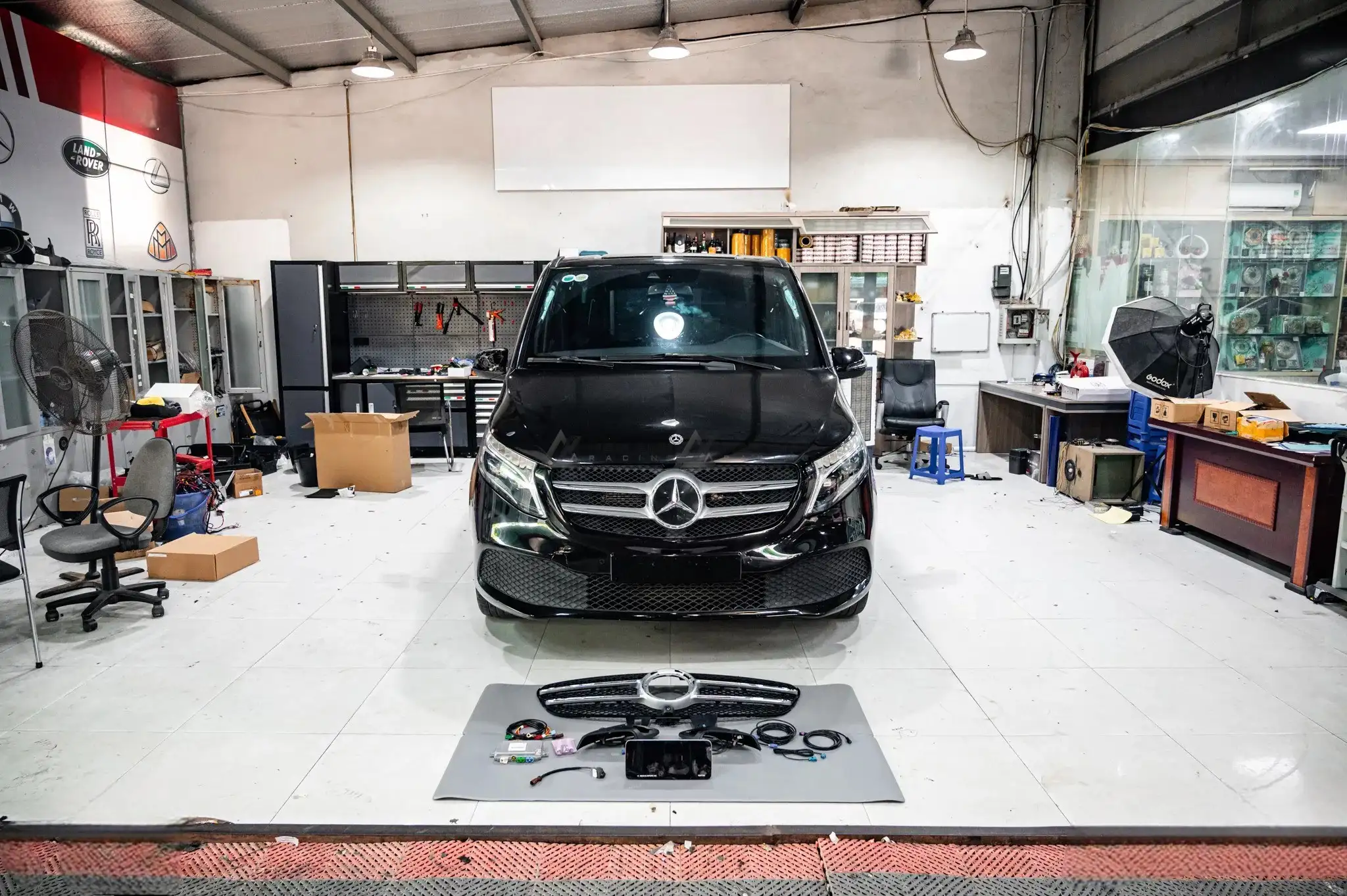 Hệ thống camera 360 chính hãng | Mercedes V-Class W447 (2018-2024)