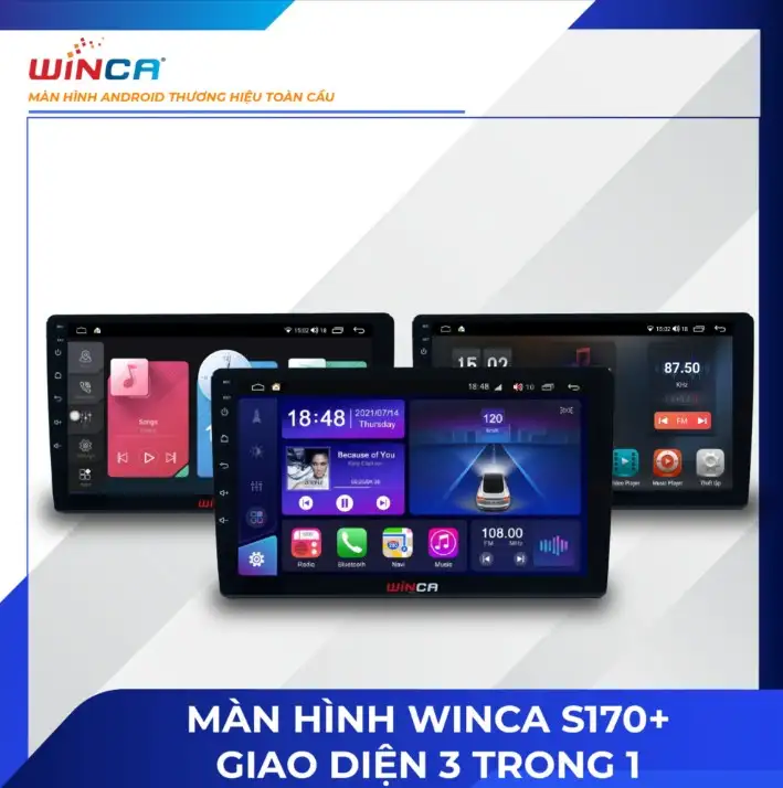 Màn Hình Android S170+ PRO QLED 360