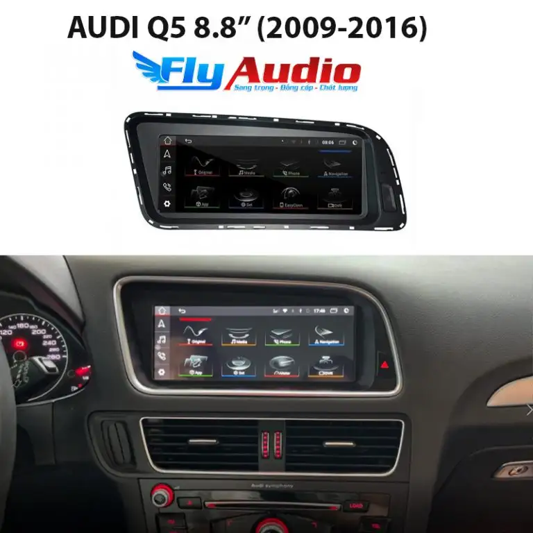 MÀN HÌNH FLY-AUDIO AUDI Q5 8.8INCH (2009-2016)