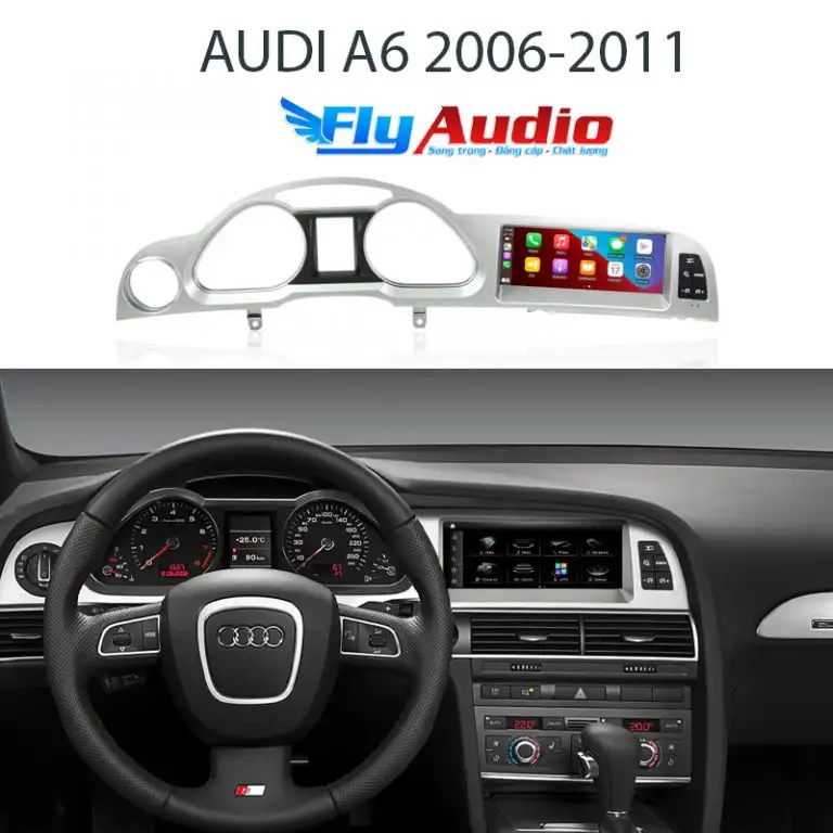 MÀN HÌNH FLY AUDIO AUDI A6 2006-2011