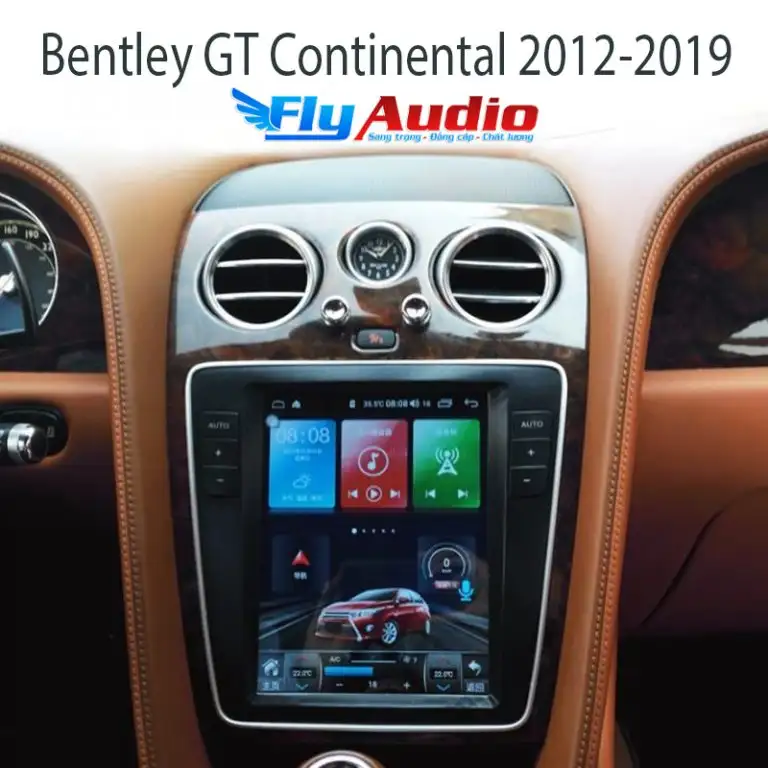 Màn hình Tesla Bentley Continental 2012-2019