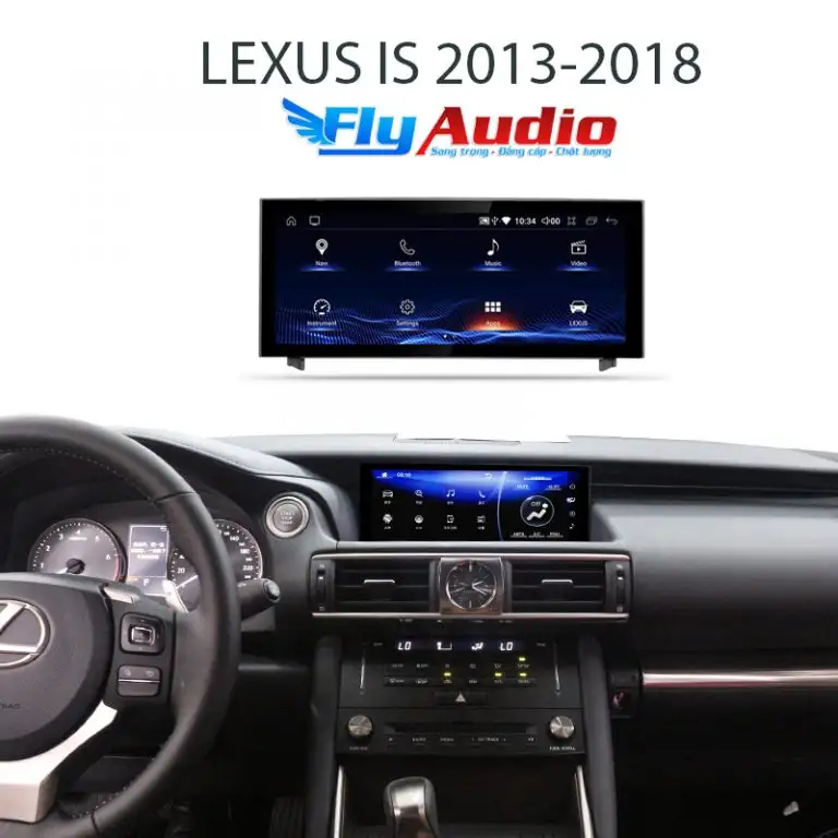MÀN HÌNH FLY AUDIO LEXUS IS (2013-2018)