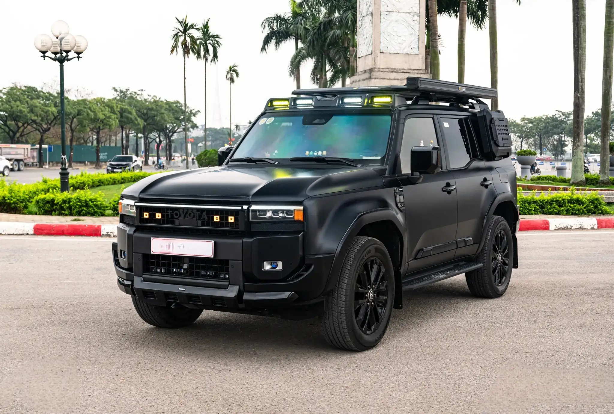 Nâng cấp xe Toyota Prado LC250 Nâng cấp Bodykit Modellista, Calang Bản Mỹ và đồ Offroad