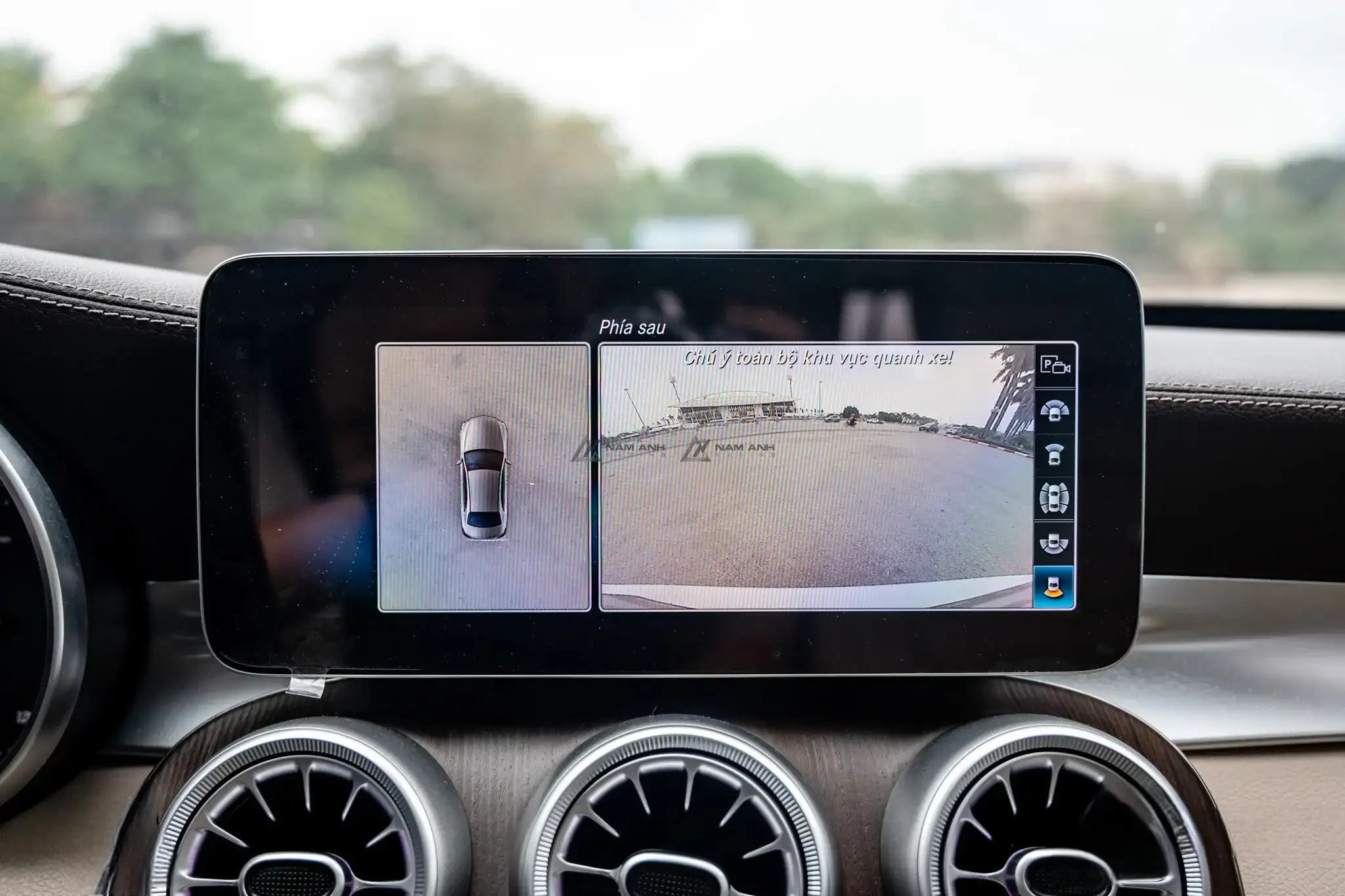 Nâng cấp xe Mercedes C200 Exclusive, Nâng Cấp Camera 360