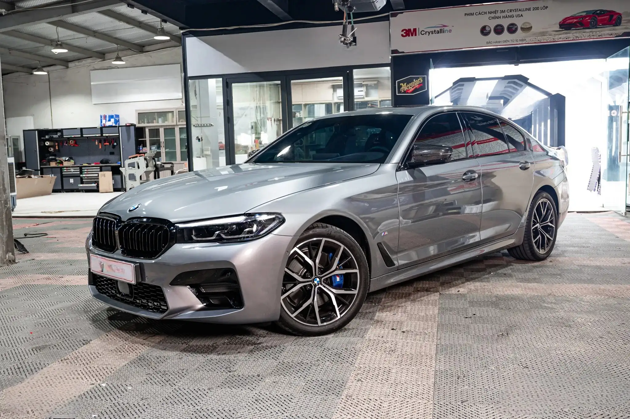 Nâng cấp xe BMW 530i G30, Lắp Bodykit M5, Camera 360 Và Cảnh Báo Điểm Mù