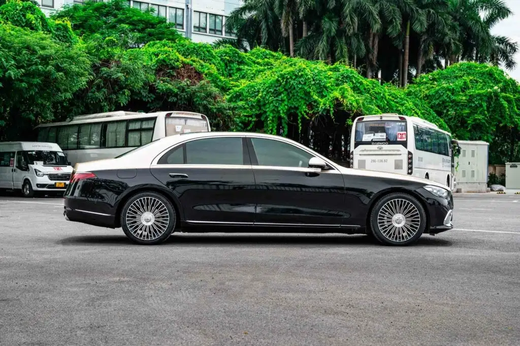 Nâng cấp xe Mercedes-Benz S450 2023, nâng cấp option Maybach