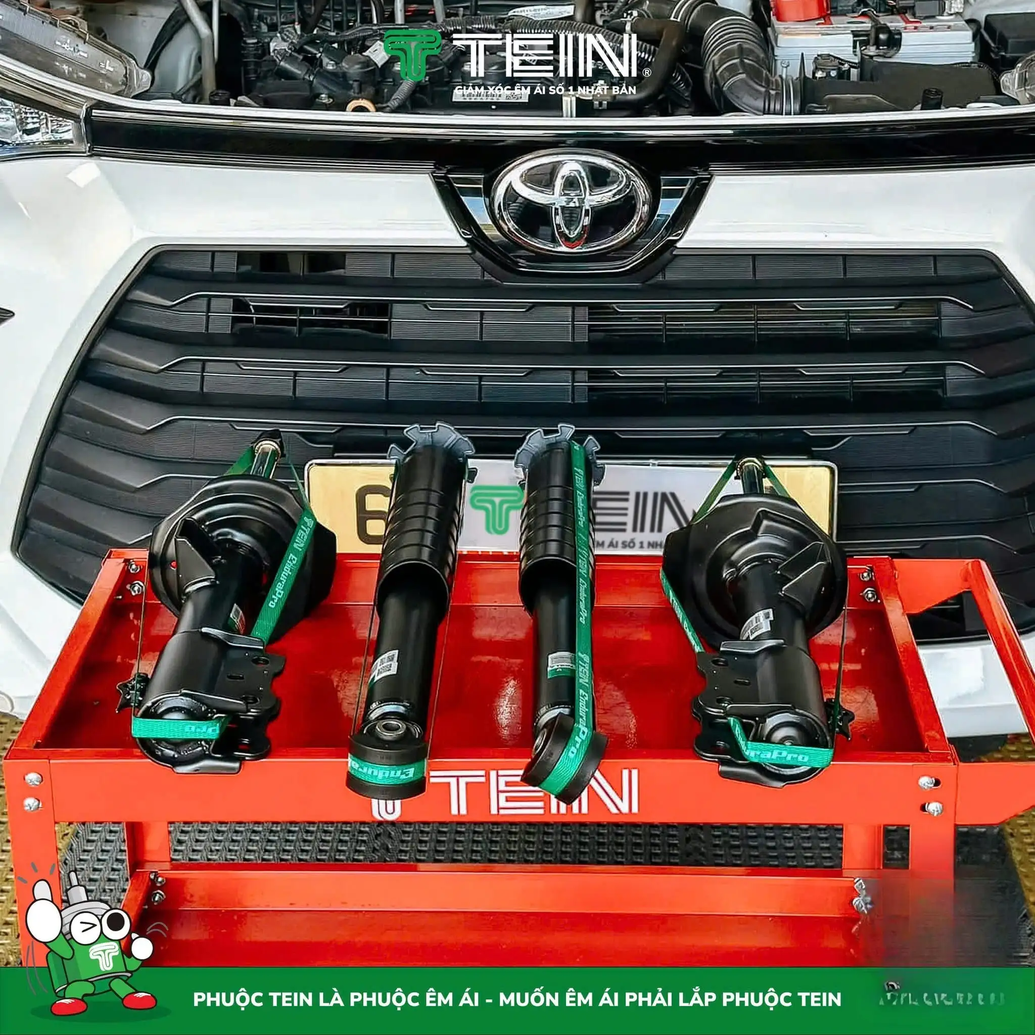 GIẢM XÓC TOYOTA VELOZ (2019+) TEIN BASIC