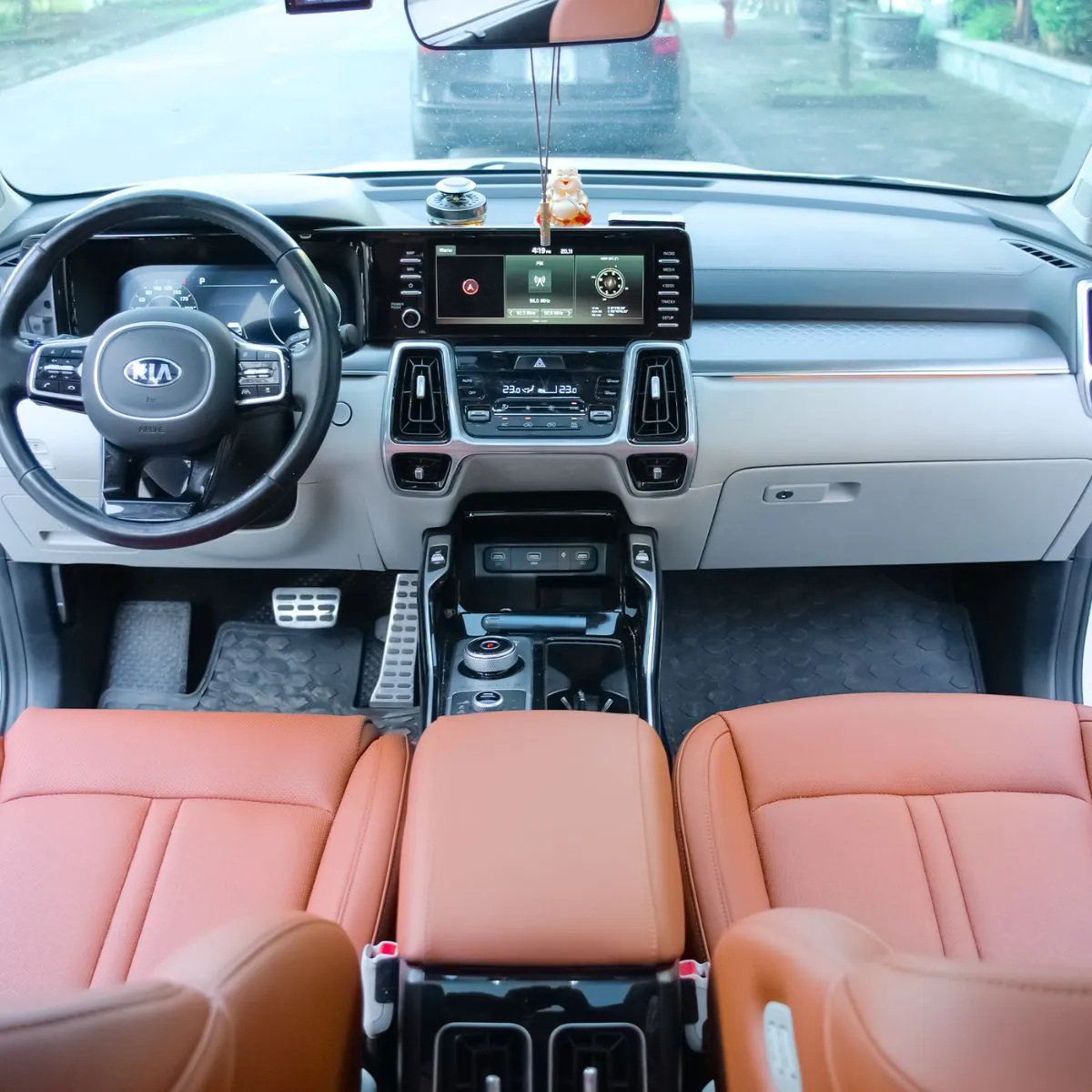 BỌC GHẾ DA KIA SORENTO 2021