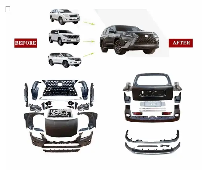 Nâng đời Xe Land Cruiser Prado lên phiên bản đời mới nhất
