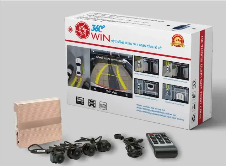 Camera 360 độ Ô tô chính hãng cho dòng xe Mercedes