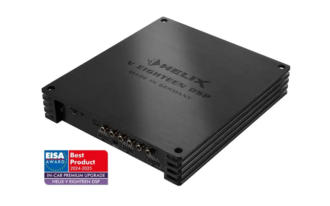 DSP HELIX V EIGHTEEN Bộ Xử Lý Âm Thanh Tín Hiệu Số Ô tô Liền Âm Ly 18 kênh