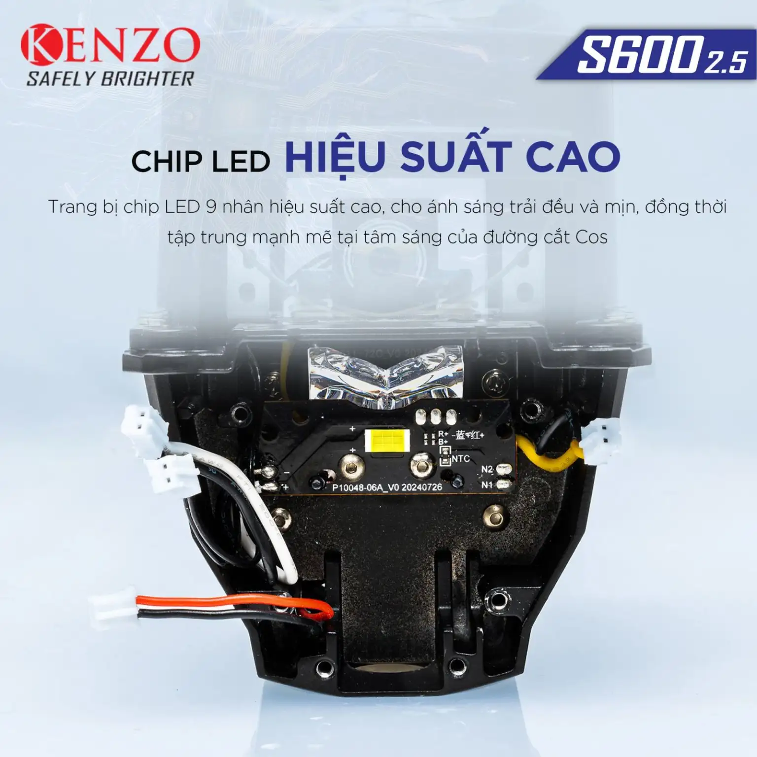 Bi LED Kenzo S600 2.5 – Bi LED Mini Projector Hiệu Suất Cao