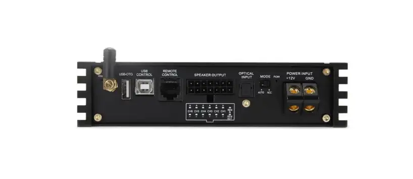 Bộ Xử Lý Âm Thanh Tín Hiệu Số 8 kênh DSP liền amplifier 6 kênh A8D