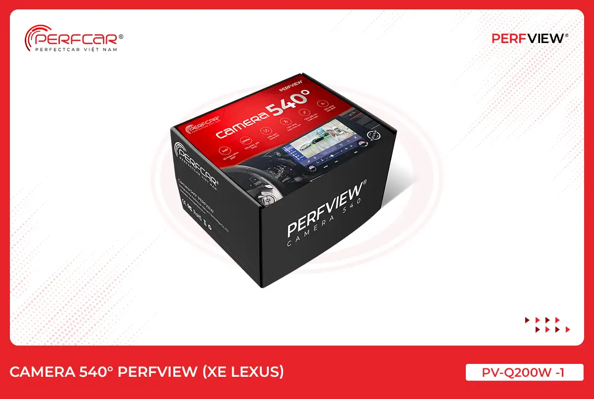Camera 540° PERFVIEW (xe Lexus)