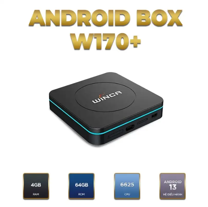 Màn hình Android Box W170+
