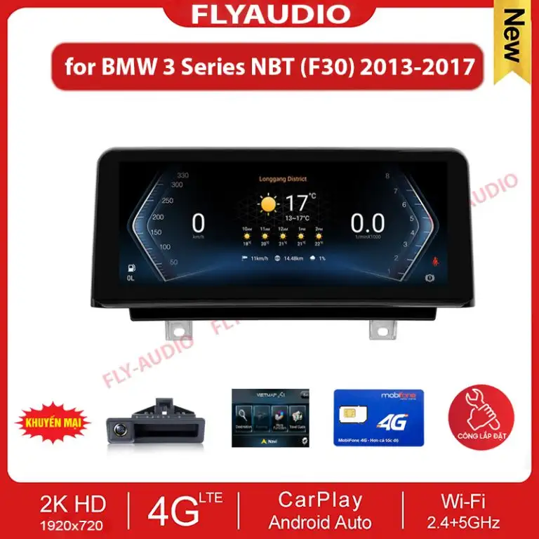 MÀN HÌNH FLY AUDIO BMW 3 SERIES (F30) 2013-2017