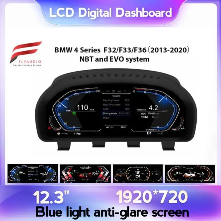Màn Hình ODO LCD BMW 4 Series F32/F33 2013-2020 – Đồng Hồ Điện Tử Cao Cấp Chuẩn BMW