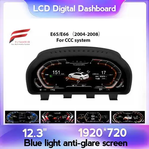 Màn Hình ODO LCD BMW 7 Series E65/E66 – Đồng Hồ Điện Tử Full LCD Sang Trọng
