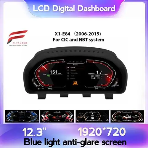 Màn Hình ODO LCD BMW X1 2006-2015 – Đồng Hồ Điện Tử Full LCD Hiện Đại