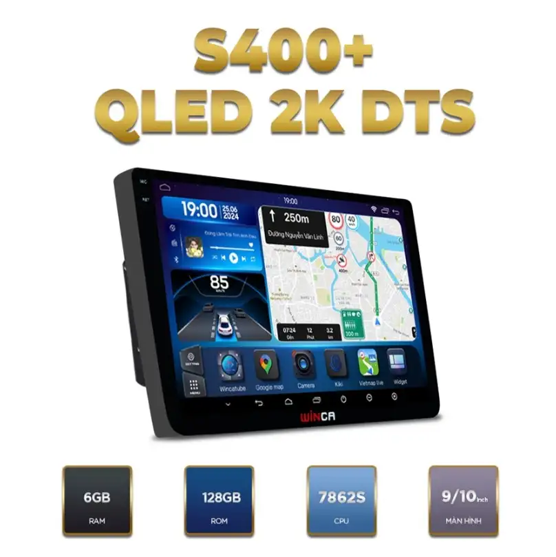 Màn Hình Android S400+ QLED 2K DTS