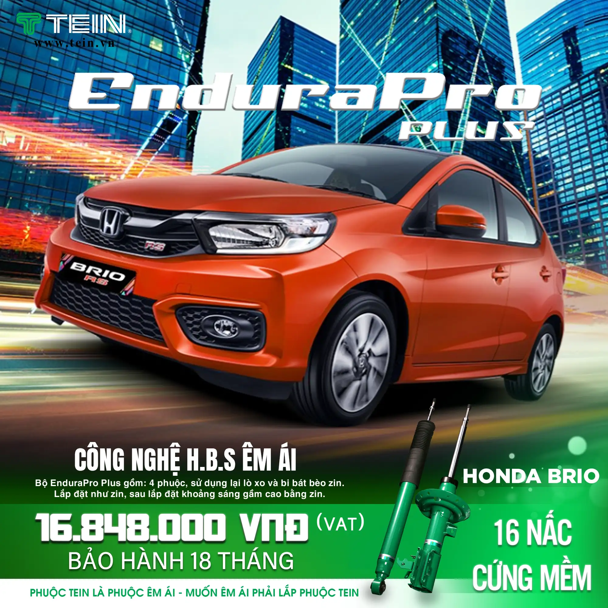 GIẢM XÓC CHO XE KIA SORENTO (2013-2021) TEIN ENDURAPRO PLUS