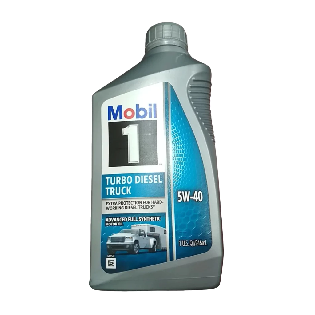 Dầu Nhớt Mobil 1 Turbo Diesel 5W-40 (946ml) – Sức Mạnh Cho Động Cơ Diesel