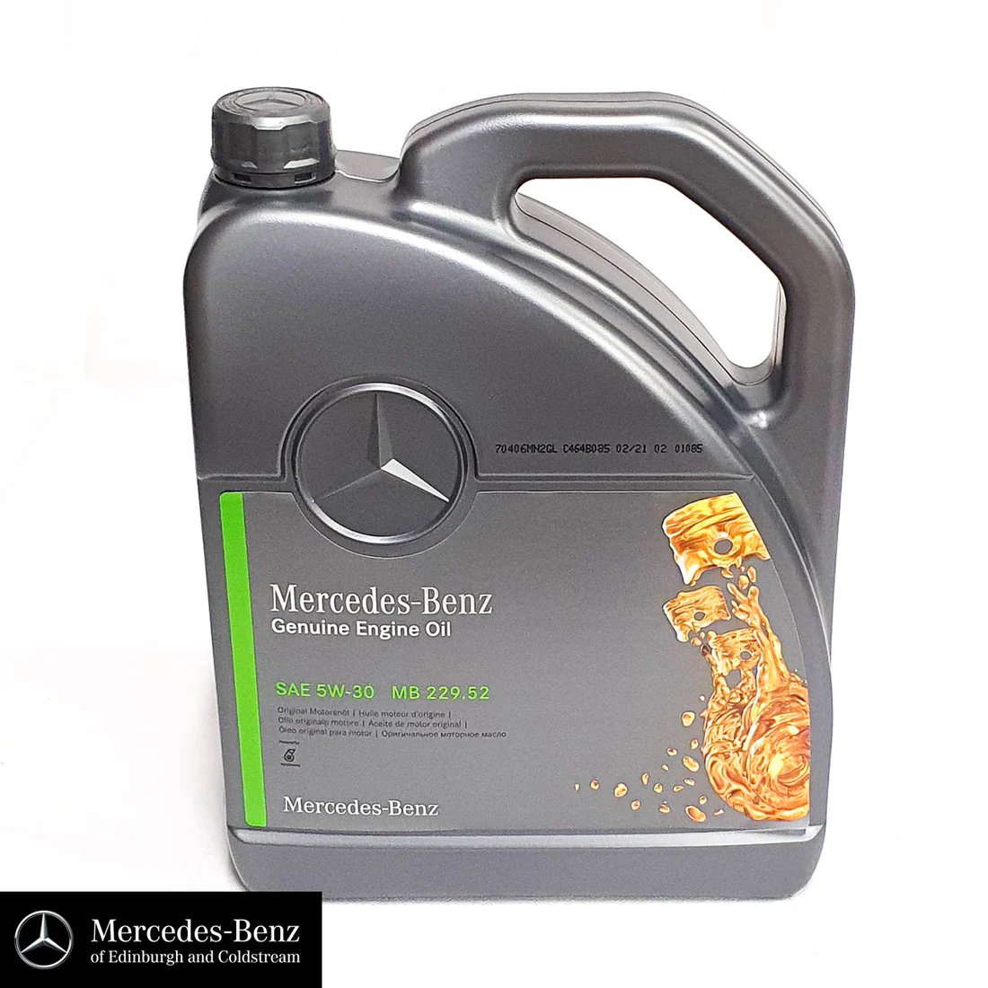 Dầu Nhớt Mercedes-Benz Genuine Engine Oil 5W-30 MB 229.52 Chính Hãng Đức